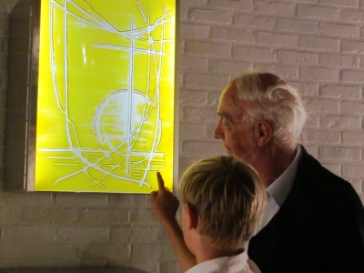 ANNA3 | Jacques Loire | Licht - Glaskunst van 1962 tot 2012 | Zomertentoonstelling 2012 | Sint-Anna-ten-Drieënkerk | Antwerpen Linkeroever | Vernissage Licht! met de familie Jacques Loire
